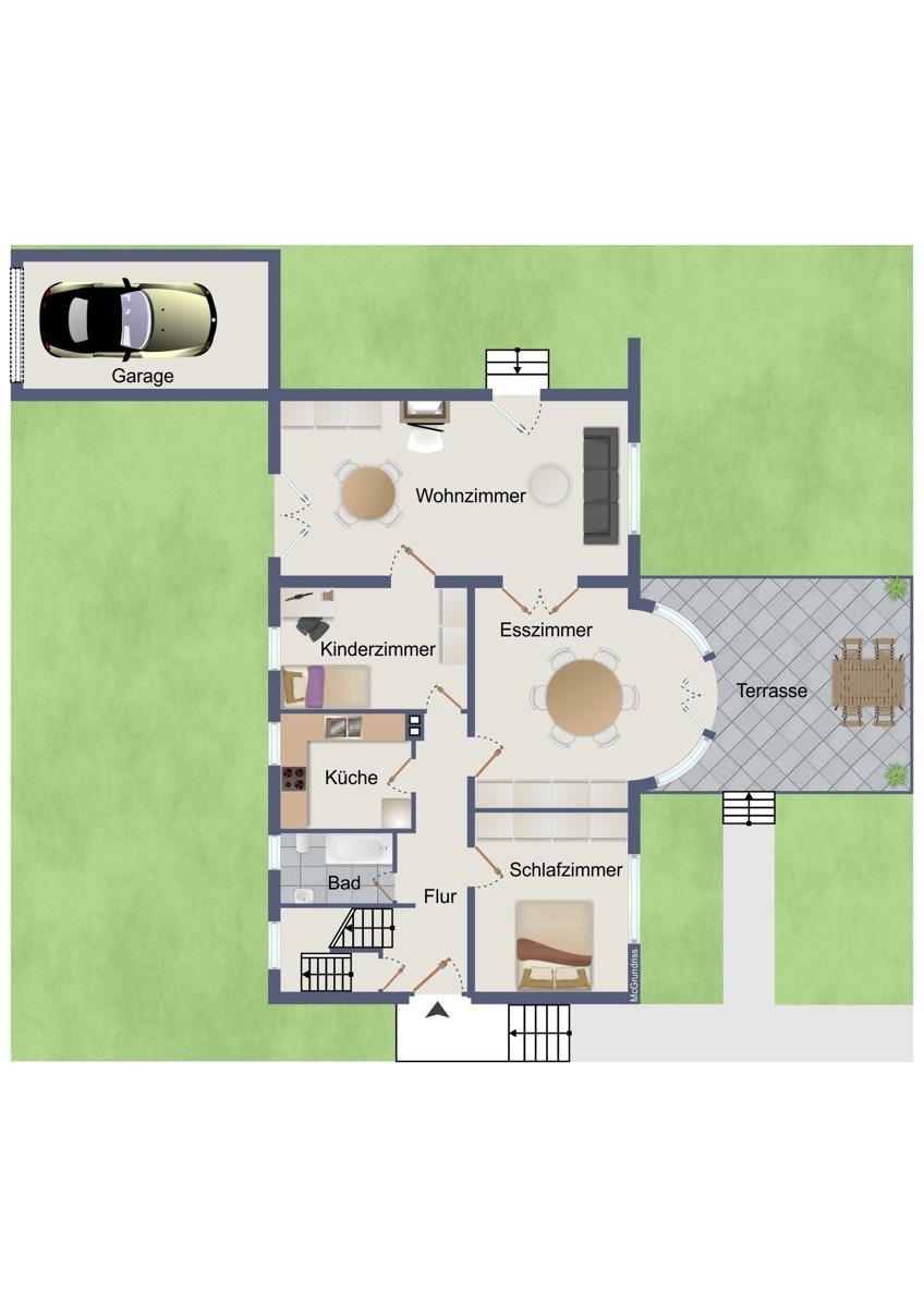 4. Impression der Immobilie Großes Zweifamilienhaus mit viel Platz und Traumhauspotenzial