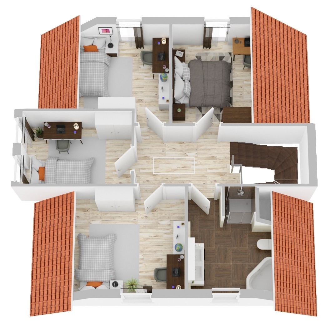 4. Impression der Immobilie Erstbezug nach Fertigstellung in Ihrem neuem Zuhause!