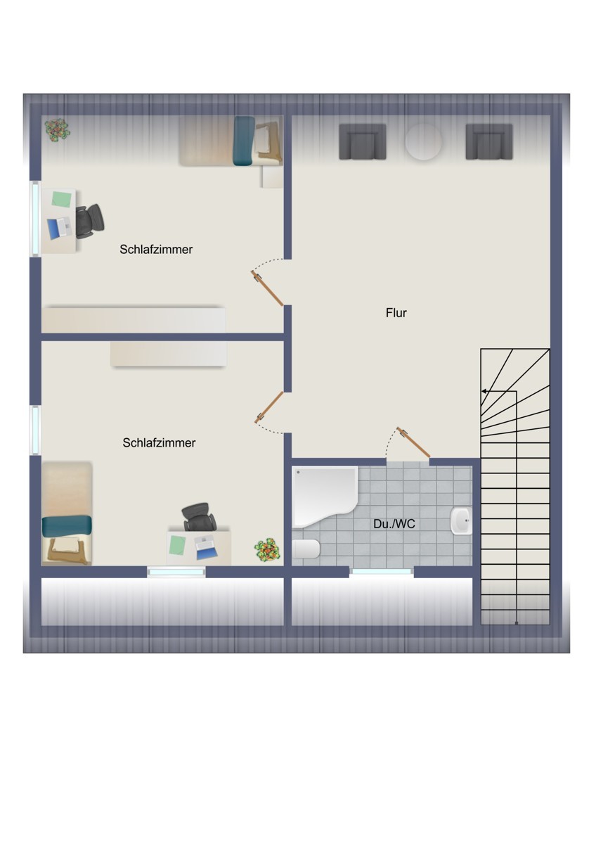 4. Impression der Immobilie Charmante Doppelhaushälfte mit Burgblick und Nebengebäude