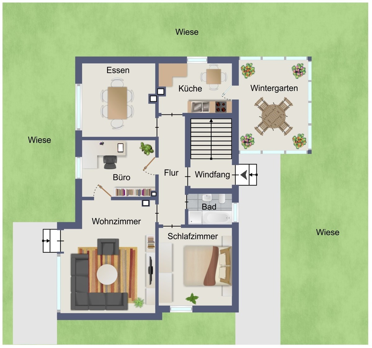 4. Impression der Immobilie Kapitalanlage oder Eigennutzung - Zweifamilienhaus in ruhiger Lage